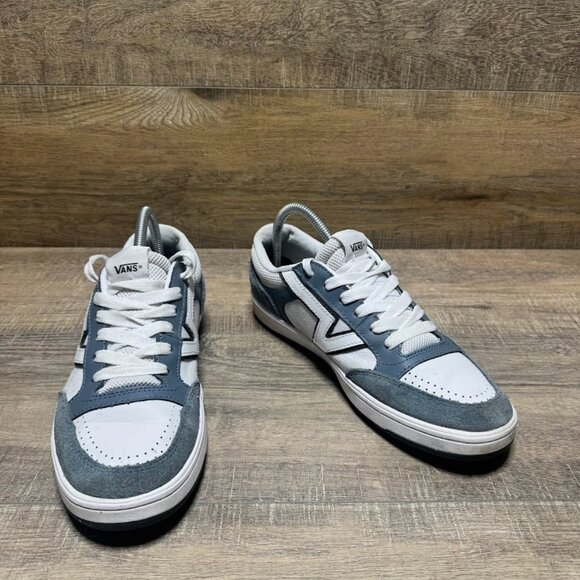 Vans Lowland CC Freshman Stormy Weather White/Gray Sneaker Men\'s Size 8.5 main image 4
